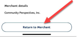 PayPal Return To Merchant